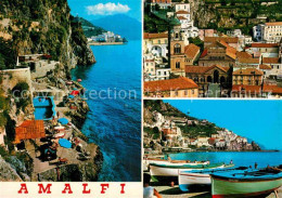 72896016 Amalfi Altstadt Hafen Teilansicht  Amalfi - Sonstige & Ohne Zuordnung