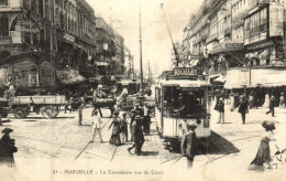 France > [13] Bouches-du-Rhône > Marseille > Canebière, La Rue Cannebière Vue Du Cours - 15079 - Canebière, Centro Città