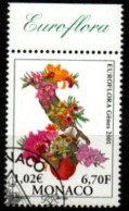 MONACO   -   2001 .  Y&T N° 2297 Oblitéré.   Fleurs - Used Stamps