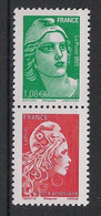 FRANCE - 2021 - N°YT. 5496b - Marianne De Gandon + L'engagée - Neuf Luxe ** / MNH / Postfrisch - Unused Stamps