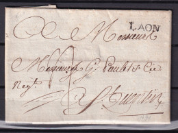 D 805 / LETTRE MARQUE POSTALE - 1801-1848: Précurseurs XIX