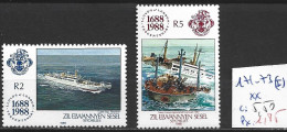 SEYCHELLES ZIL ELOIGNE SESEL 171 & 173 ** Côte 5.50 € - Seychellen (1976-...)