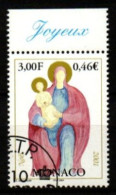 MONACO   -   2001 .  Y&T N° 2317 Oblitéré.  Vierge à L'Enfant - Usati