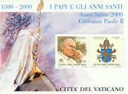 VATICAN 2000 - Pape Et Année Sainte - BF - Blocks & Sheetlets & Panes