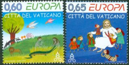 VATICAN 2010 -  Europa 2010 - Illustrations Pour Enfants - 2 V. - 2010