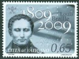 VATICAN 2009 -  Bicentenaire De Louis Braille - 1 V. - Handicap