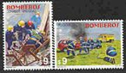 URUGUAY 2000 - Sapeurs-pompiers - Firemen - 2 V. - Feuerwehr