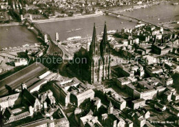 72895874 Koeln Rhein Dom Fliegeraufnahme Koeln Rhein - Köln