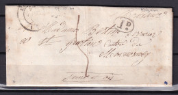 D 805 / LETTRE MARQUE POSTALE - 1801-1848: Précurseurs XIX