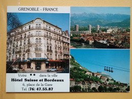 KOV 449-1 - GRENOBLE, France, Hotel Suisse Et Bordeaux - Grenoble