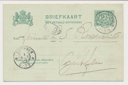 Briefkaart G. 69 Den Haag - Zutphen 1906 - Postwaardestukken