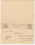 Briefkaart G. 123 II Amsterdam - S Gravenhage 1923 - Entiers Postaux