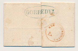 Lippenhuizen - Distributiekantoor Gorredijk - Beetsterzwaag 1850 - ...-1852 Préphilatélie