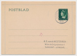 Postblad G. 20 Locaal Te Utrecht 1942 - Ganzsachen