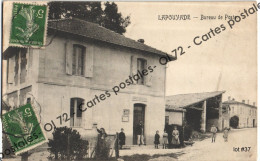 CPA [33] Gironde > Lapouyade - Bureau De Poste - Animée - Rare - Sonstige & Ohne Zuordnung