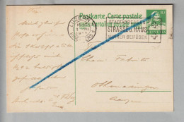 CH Ganzsache Mit Privatzudruck 1922-07-03 Luzern1 "Bergmann's Lilienmilch-Seife" - Postwaardestukken