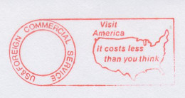 Meter Top Cut Netherlands 1999 Visit America - USA - American Consulate General - Ohne Zuordnung