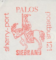 Meter Cut Netherlands 1977 Palos - Sherry - Port - Horse - Knight - Wines & Alcohols