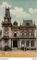 78 MEULAN N°57 L'Hôtel De Ville En 1943 Bel Attelage Cheval Blanc Phototypie L'Abeille - Meulan