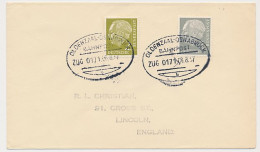 Trein Ovaalstempel Oldenzaal - Osnabruck 1957 - Unclassified