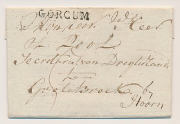 Werkendam - GORCUM - Grootebroek 1819 - ...-1852 Prephilately