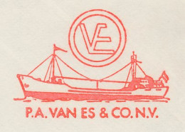 Meter Cover Netherlands 1966 Shipping Company Van Es And Co. - Bateaux