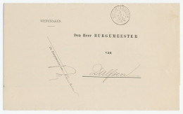 Kleinrondstempel Nieuw - Leuzen 1895 - Unclassified