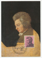Maximum Card Germany / DDR 1981 Wolfgang Amadeus Mozart - Composer - Muziek