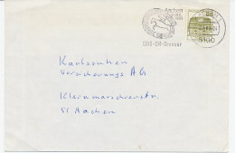 Cover / Postmark Germany 1983 Dressage - European Championships - Horse - Hípica