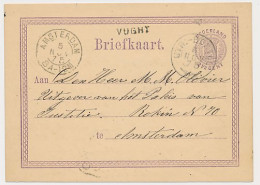 Vught - Trein Takjestempel Utrecht - Boxtel 1875 - Cartas & Documentos