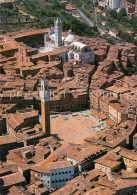 72895583 Siena Piazza Del Campo La Torre Del Mangia E La Cattedrale Fliegeraufna - Other & Unclassified