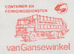 Meter Cover Netherlands 1980 Garbage Truck - LKW