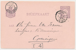 Kleinrondstempel Leens 1898 - Non Classificati