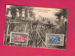 CP De 1929 Pour Les USA EUAN - YT N° 72 Et 78 - Un Pont Primitif - Storia Postale