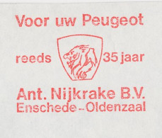 Meter Cover Netherlands 1976 Car - Peugeot - Voitures