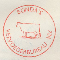 Meter Cover Netherlands 1962 Cow - Cattle - Hoftiere