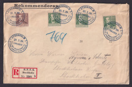 Stockholm R Brief Schweden R-Zettel P.F.F.S. Turnen Lingiade Pehr Henrik Ling - Cartas & Documentos