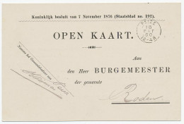 Kleinrondstempel Peize 1900 - Unclassified