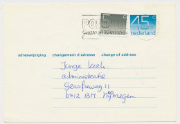 Verhuiskaart G. 46 Zwolle - Nijmegen 1984 - Entiers Postaux