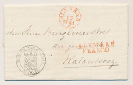 ALKMAAR FRANCO - Callantsoog 1837 - ...-1852 Prephilately