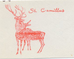 Meter Cut Netherlands 1977 Deer - Stag - St. Camillus - Autres & Non Classés