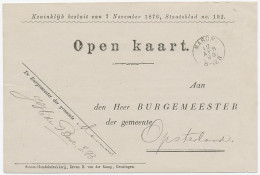 Kleinrondstempel Marum 1890 - Non Classés