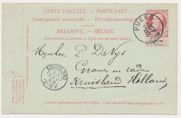 Puers Belgie - Kleinrondstempel Kruisland 1908 - Sin Clasificación