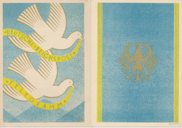 Telegram Germany 1929 - Schmuckblatt Telegramme Pigeons - Peace Dove - Otros & Sin Clasificación