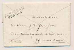 SCHIEDAM FRANCO - S Gravenhage 1816 - Lakzegel - ...-1852 Precursores