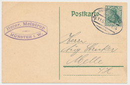 Trein Ovaalstempel Hannover - Boxtel 1914 - Non Classificati
