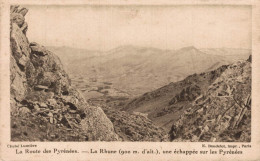 64 LA ROUTE DES PYRENEES LA RHUNE UNE ECHAPPEE SUR LES PYRENEES CHEMINS DE FER DU MIDI - Andere & Zonder Classificatie