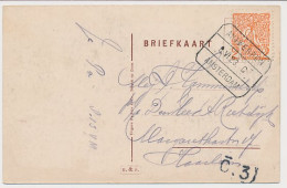 Treinblokstempel : Antwerpen - Amsterdam C 1923 (Bergen Op Zoom) - Ohne Zuordnung