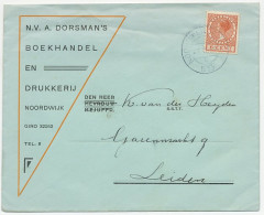 Firma Envelop Noordwijk 1933 - Boekhandel / Drukkerij - Sin Clasificación