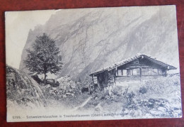 Cpa Schweizerhäuschen In Trachsellauenen ( Ober-Lauterbrunnental ) - Lauterbrunnen